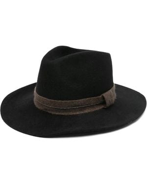 Brunello Cucinelli Monili-band Hat - Black
