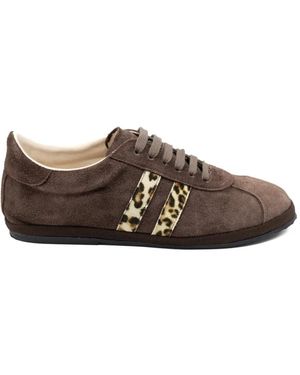Gondolina Caorlina Lace-Up Trainers - Brown