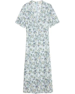 Zadig & Voltaire Rhodral Midi Skirt - Blue