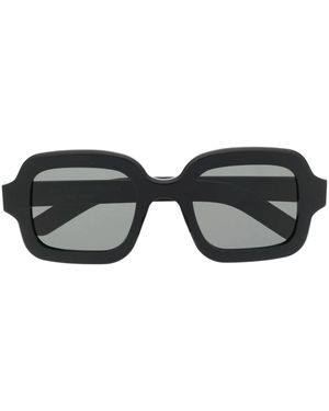 Retrosuperfuture Benz Rectangular Frame Sunglasses - Black