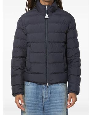 Moncler Baudinet Logo-Patch Jacket - Blue