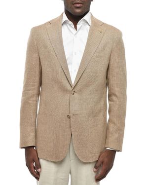 Corneliani Single-Breasted Blazer - Natural