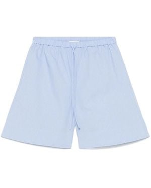 By Malene Birger Pantalones cortos a rayas - Azul