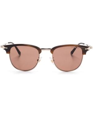 Montblanc Square-Frame Sunglasses - Pink
