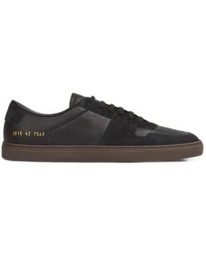 Common Projects Perforated Panelled Trainers - Black