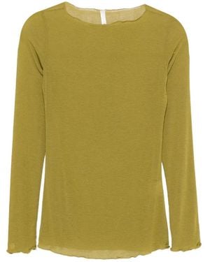 Daniele Fiesoli Boat-Neck Jumper - Green