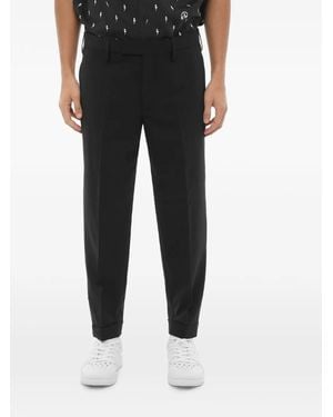 Neil Barrett Zipped-Ankle Trousers - Black