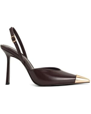 JW PEI Savannah Slingback Court Shoes - White