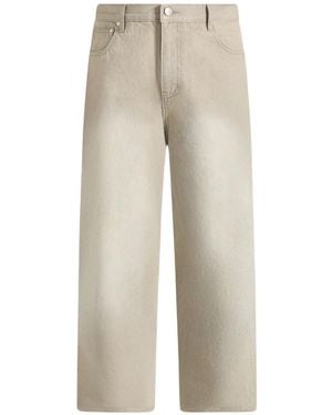 Manière De Voir Dn002 Relaxed-Fit Denim Jeans - Natural
