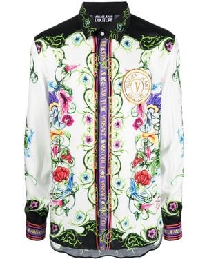 Versace Jeans Couture ロングスリーブ シャツ - グリーン