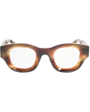 Thierry Lasry スクエア眼鏡フレーム - ブラウン