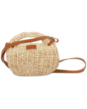Catarzi Logo-Patch Tote Bag - Natural
