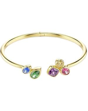 Swarovski Imber Crystal-Embellished Cuff Bracelet - Metallic
