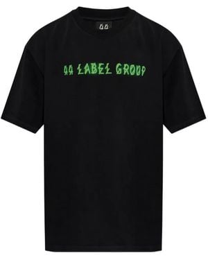 44 Label Group Jocker T-Shirt Mit Print - Schwarz