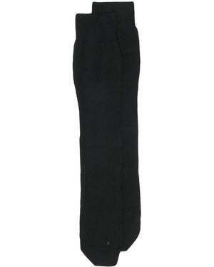 FALKE Calcetines Con Motivo De Texto - Negro