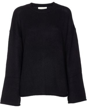 Lisa Yang Kaschmirpullover Mit Rundhalsausschnitt - Schwarz