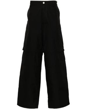 VTMNTS Loose-Cut Cargo Pants - Black