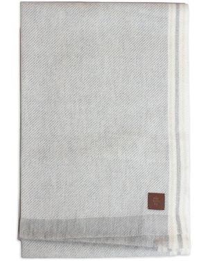 Eleventy Sciarpa Con Frange - Grigio