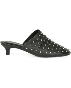 Ash Eloise Mules Mit Nieten - Schwarz