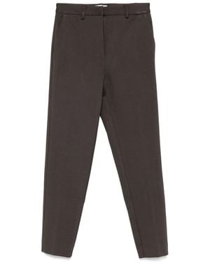 Ottod'Ame Pressed-Crease Pants - Gray