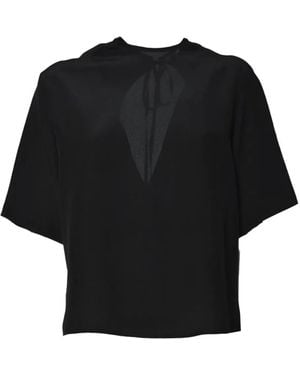 Covert Rückenfreie Bluse - Schwarz
