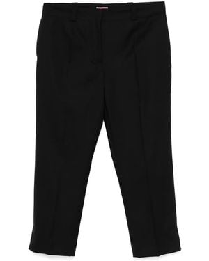 KENZO Cropped Trousers - Black