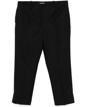 KENZO Cropped Trousers - Black