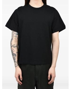 Det Blev Sent Distressed T-Shirt - Black