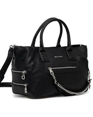 Juicy Couture Borsa Tote Con Decorazione - Nero