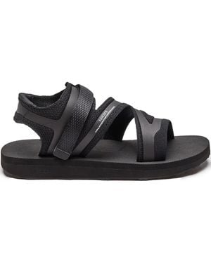 Suicoke Logo Sandals - Black