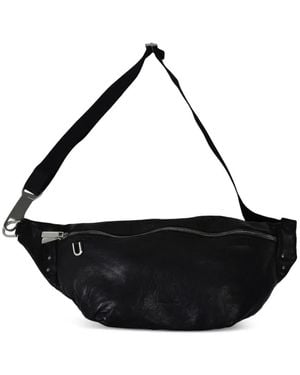 Rick Owens Gürteltasche Aus Leder - Schwarz