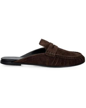 Vagabond Shoemakers Aleya Suede Mules - Brown