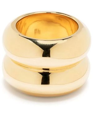 Uncommon Matters Breve Double-Band Ring - Metallic