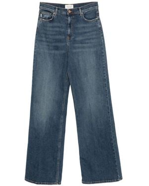 ViCOLO Lexie Wide-Leg Jeans - Blue