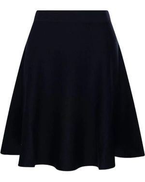 Max Mara Ausgestellter Rock - Blau