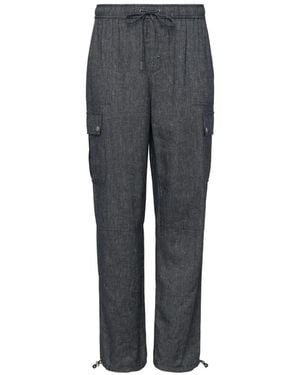 Cinq À Sept Drawstring Cargo Trousers - Grey