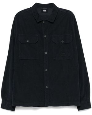 C.P. Company Corduroy Overshirt - Black