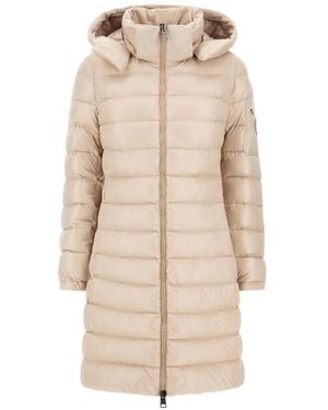 Herno Gewatteerde Parka Met Capuchon - Naturel