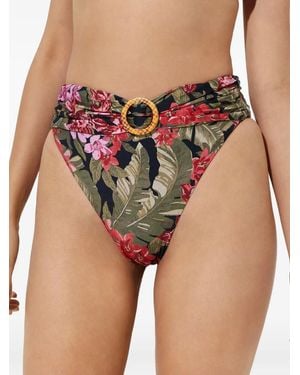 Beach Riot Halle Bikini Bottoms - Red