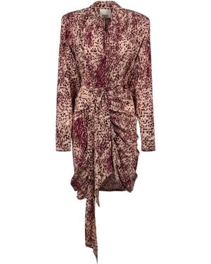 Isabel Marant Albini Mini Dress - Red