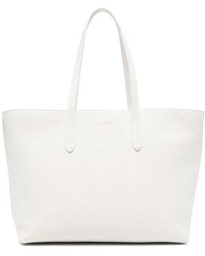 Aspinal of London East West Tote Bag - White