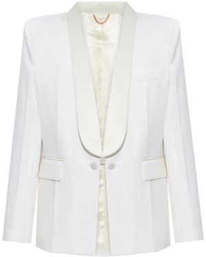 Victoria Beckham ショールカラー ジャケット - ホワイト