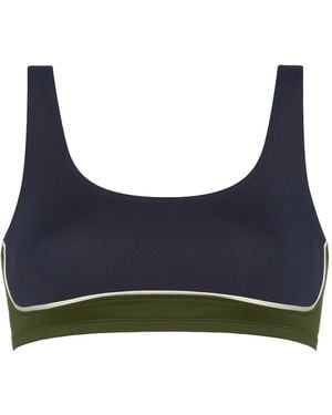 Eres Finale Bikinioberteil Mit Rundem Ausschnitt - Blau