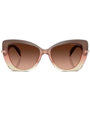 Michael Kors Atlanta Cat-Eye Sunglasses - Brown