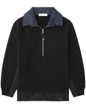 Toga Half-Zip Sweatshirt - Black