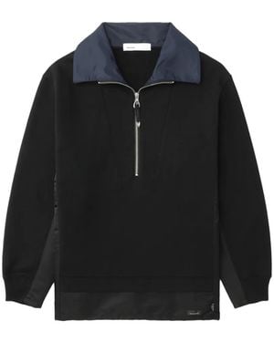 Toga Half-Zip Sweatshirt - Black