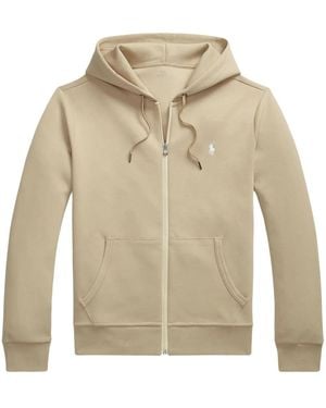 Polo Ralph Lauren Polo Pony-Embroidered Hoodie - Natural