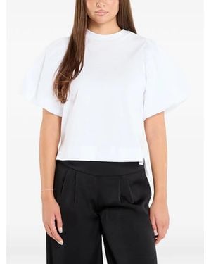 AllSaints Jess Puff-Sleeve T-Shirt - White