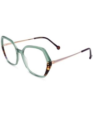 Carolina Herrera Geometric-Frame Glasses - White