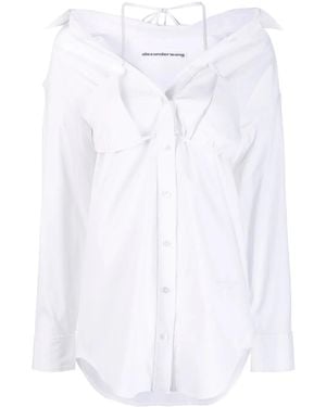 Alexander Wang Layered Bikini Shirt - White